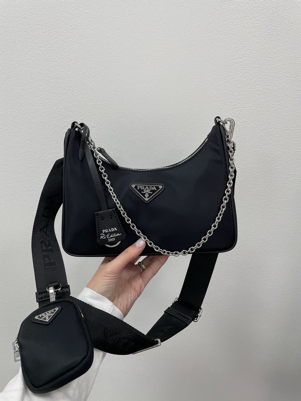 Prada Re-Nylon Black - 7