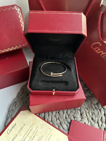Cartier браслет цвях rose/gold