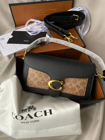 Coach Tabby Black/Beige