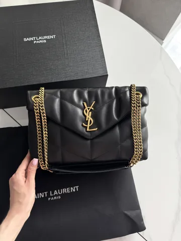 Yves Saint Laurent Puffer Black Gold