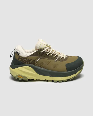 Hoka One M Kaha 2 Low GTX Sneaker Fennel Eggnog Brown