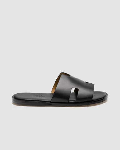 Hermes Izmir Sandal Black