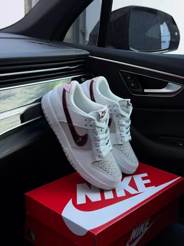 Nike SB Dunk Low Sail Burgundy Crush
