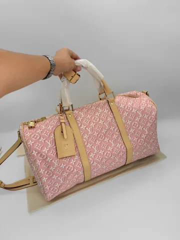 Louis Vuitton Keepall 45 Monogram Pink