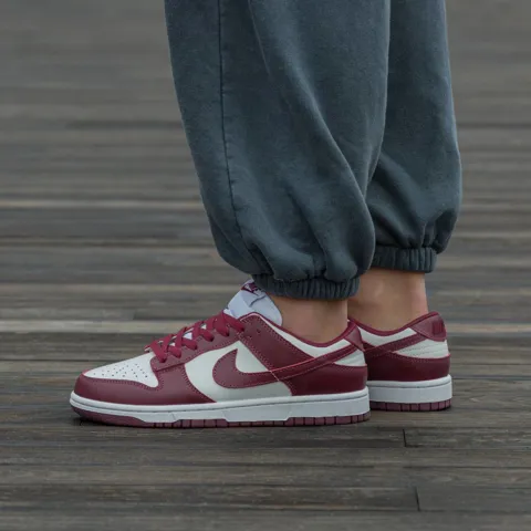 Nike Dunk Low Team Red Bordo White