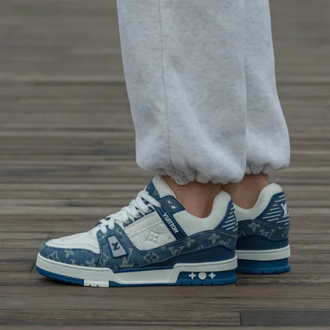 Louis Vuitton LV Trainer Sneakers Jeans
