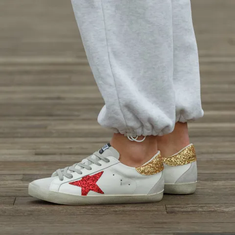 Golden Goose White Burgundy
