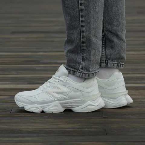 New Balance 9060 Triple White