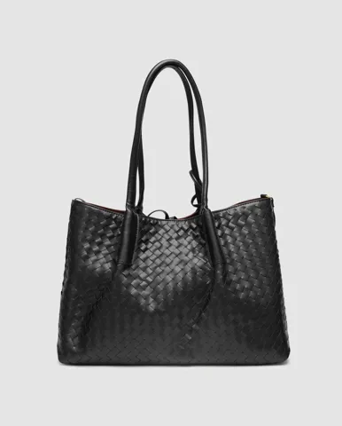Bottega Veneta Medium Pinacoteca Black