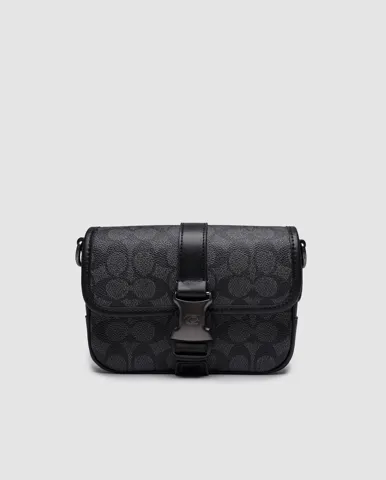 Coach League Crossbody Bag 19 in Signature Canvas