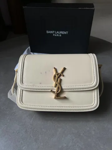 Yves Saint Laurent Medium Solferino Cream