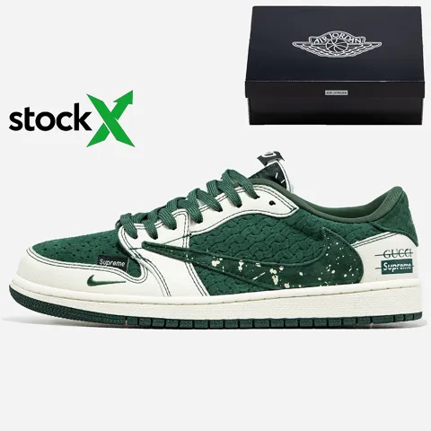 2365 Nike Air Jorgan 1 Low x Travis Scott x Gucci x Supreme