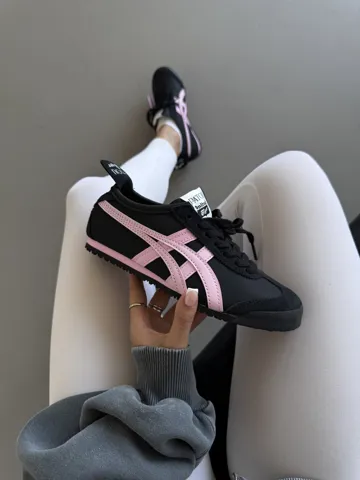 ASICS ONITSUKA TIGER x PATOU BLACK PINK SATIN (1)
