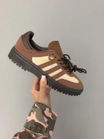 ADIDAS SAMBA WTR | BROWN LEATHER / BEIGE