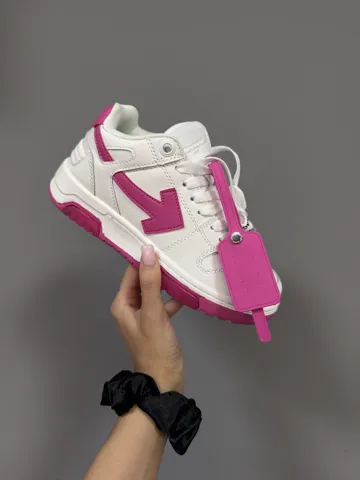 OFF WHITE OUT OF OFFICE | WHITE / FUCHSIA