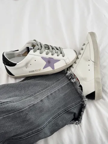 GOLDEN GOOSE | GGDB SUPERSTAR LILAC premium