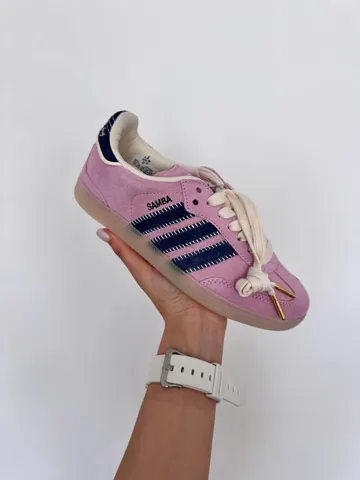 ADIDAS SAMBA x NOTITLE | PINK / NAVY premium (р)