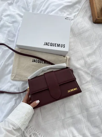 Jacquemus burgundy Le Grand Bambino