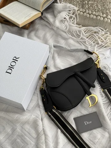 Dior saddle black нюанс -50%