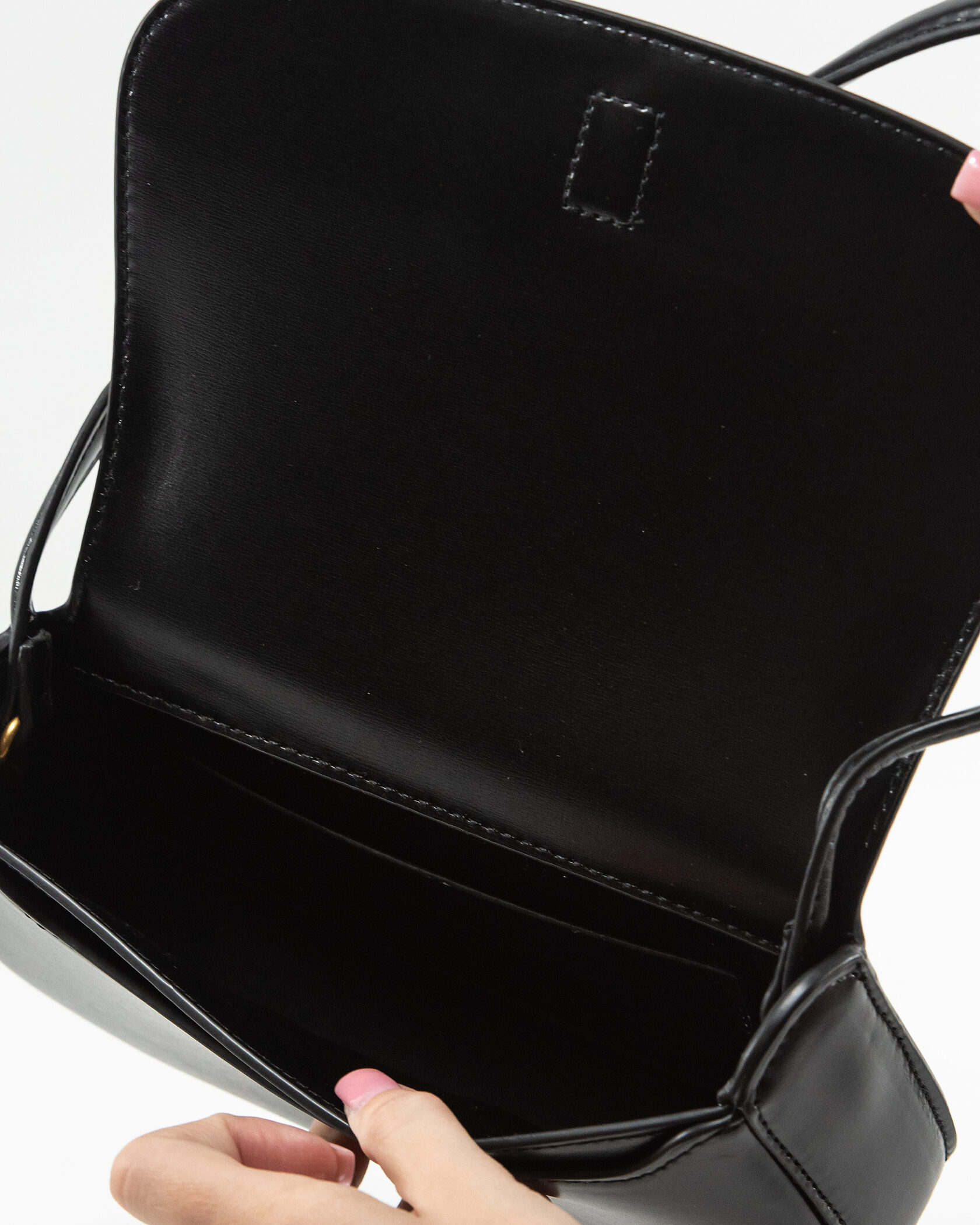 Saint Laurent Black Box Calfskin Mini Voltaire - 12