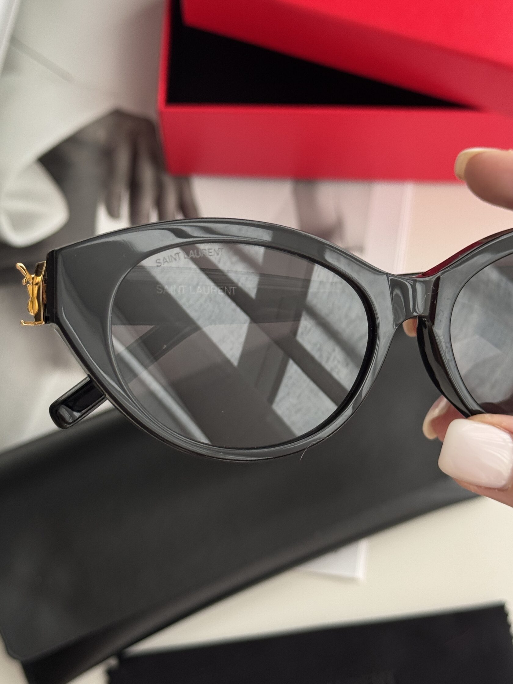 Saint Laurent Black/Gold SL M148/F 001 - 7