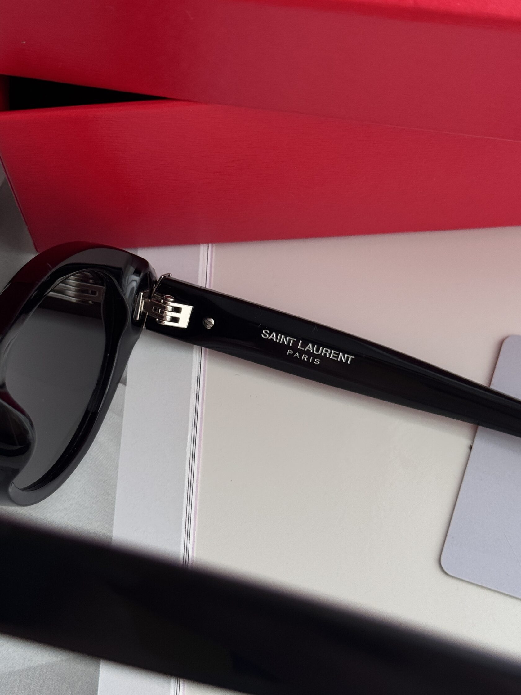 Saint Laurent Black/Silver SL M148/F 002 - 10