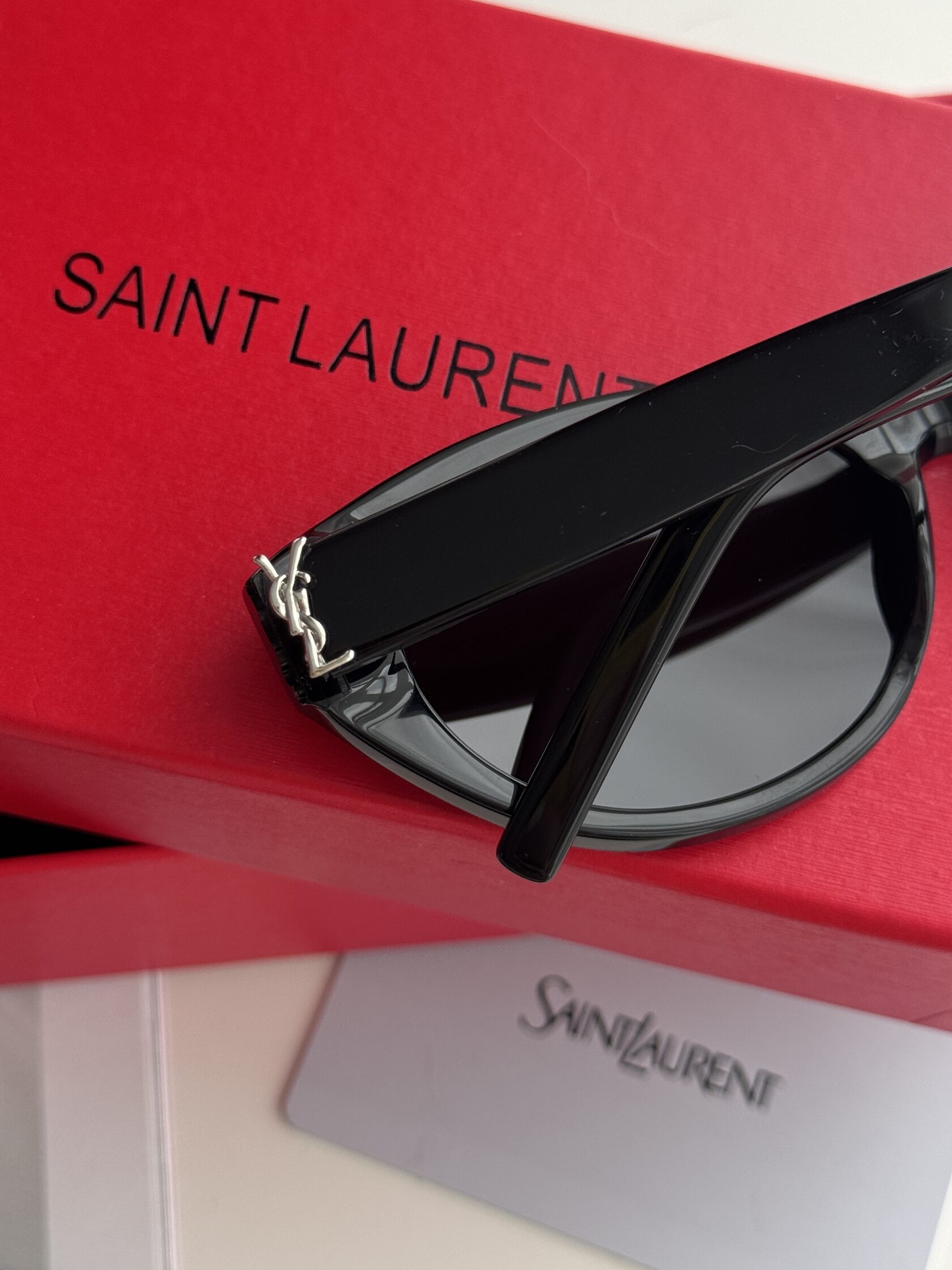 Saint Laurent Black/Silver SL M148/F 002 - 9