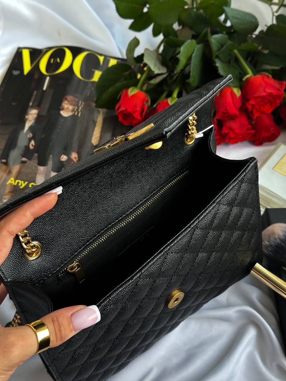 Saint Laurent Envelope Quilted - 7