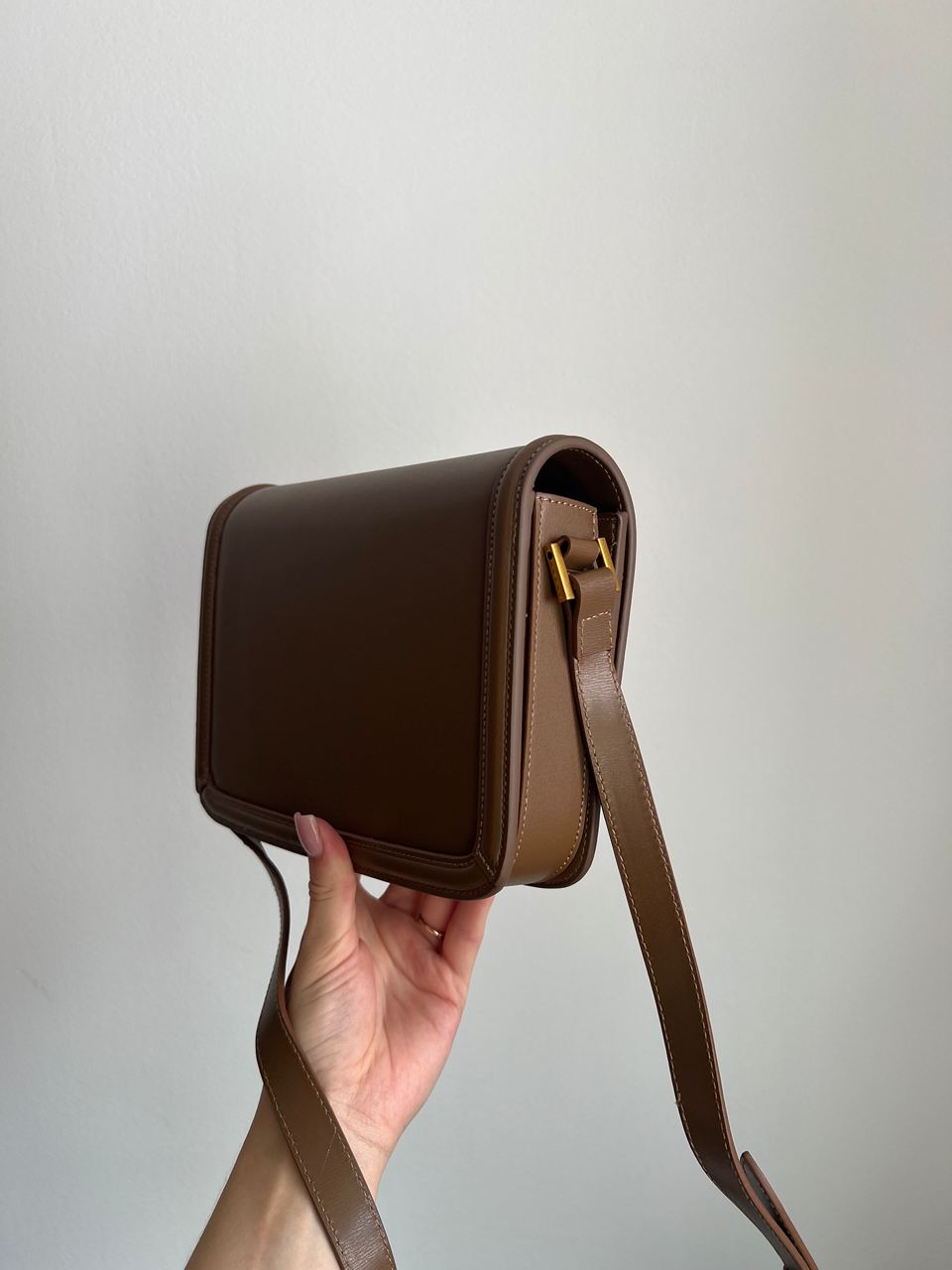 Saint Laurent Large Solferino Brown - 5