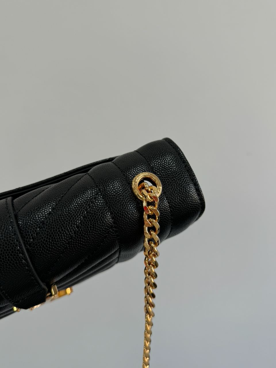 Saint Laurent Leather Envelope Chain Bag - 17