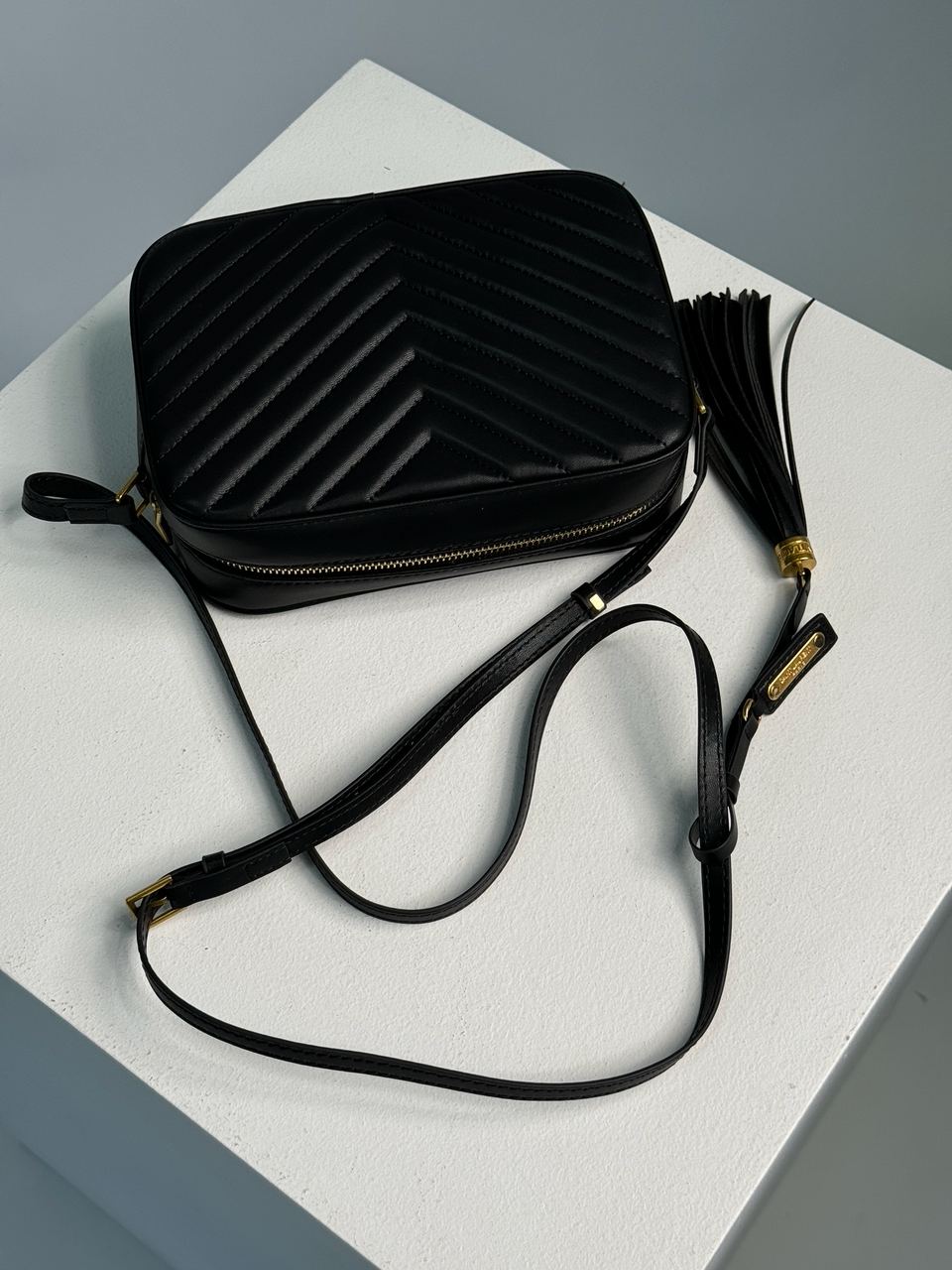 Saint Laurent Lou Quilted Camera Bag - 14