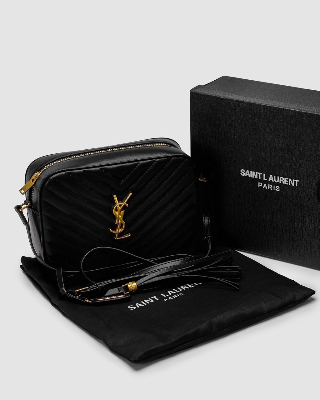 Saint Laurent Lou Quilted Camera Bag - 2