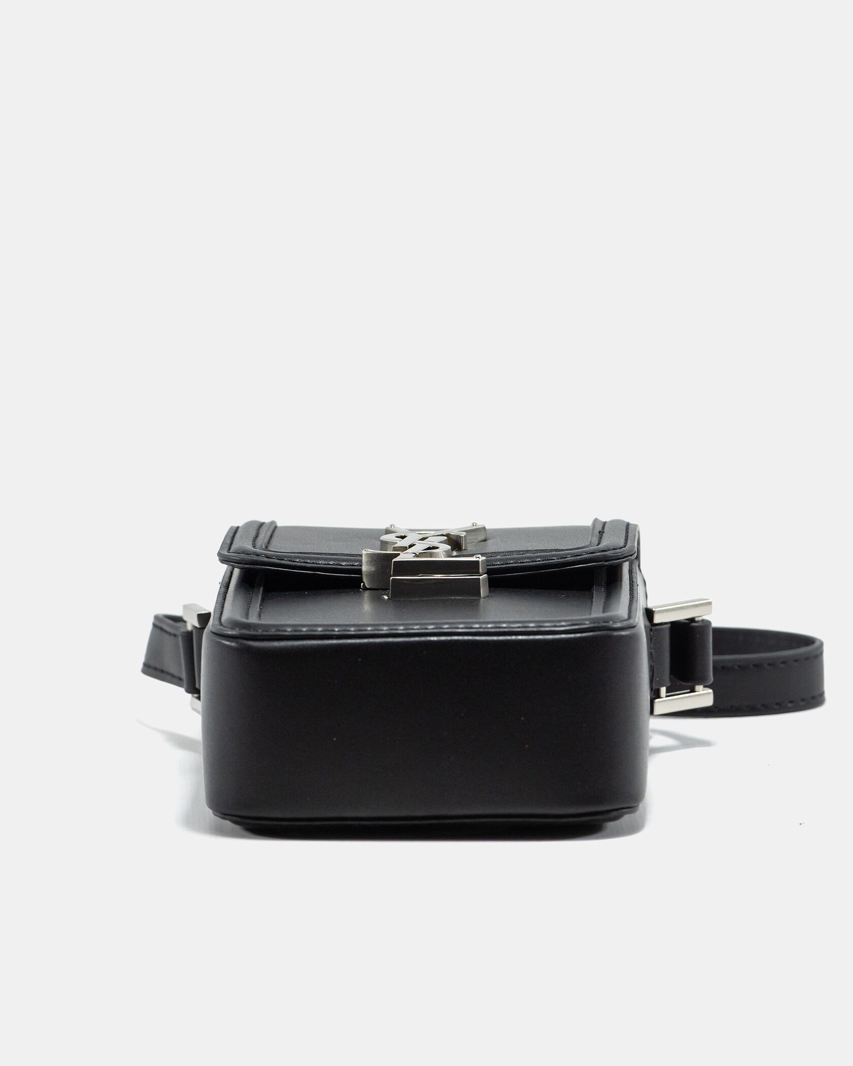 Saint Laurent Mini Solferino Satchel Bag in Calf Leather - 9
