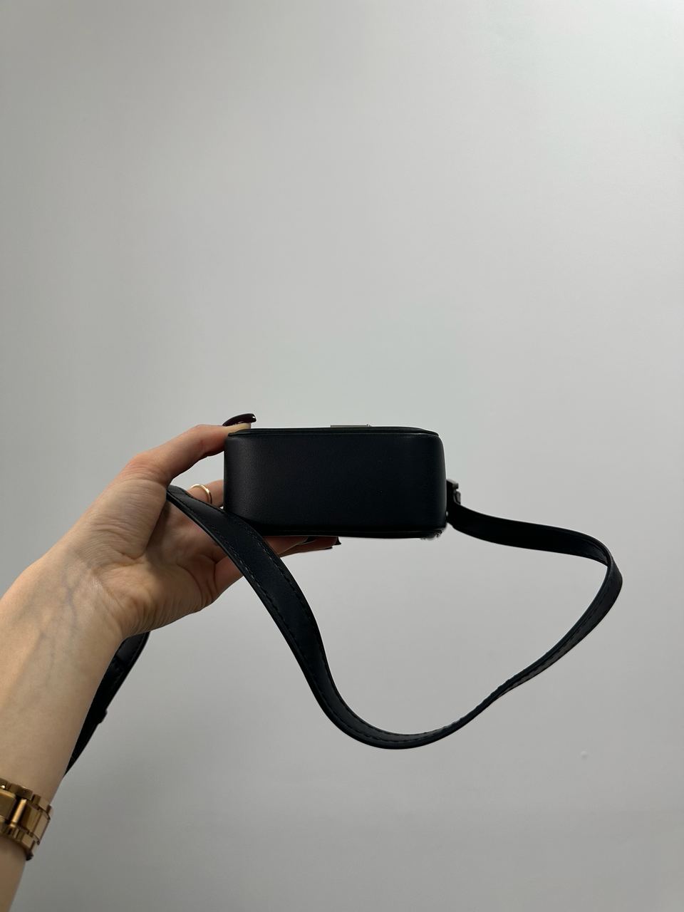 Saint Laurent Mini Solferino Satchel Bag in Calf Leather - 10