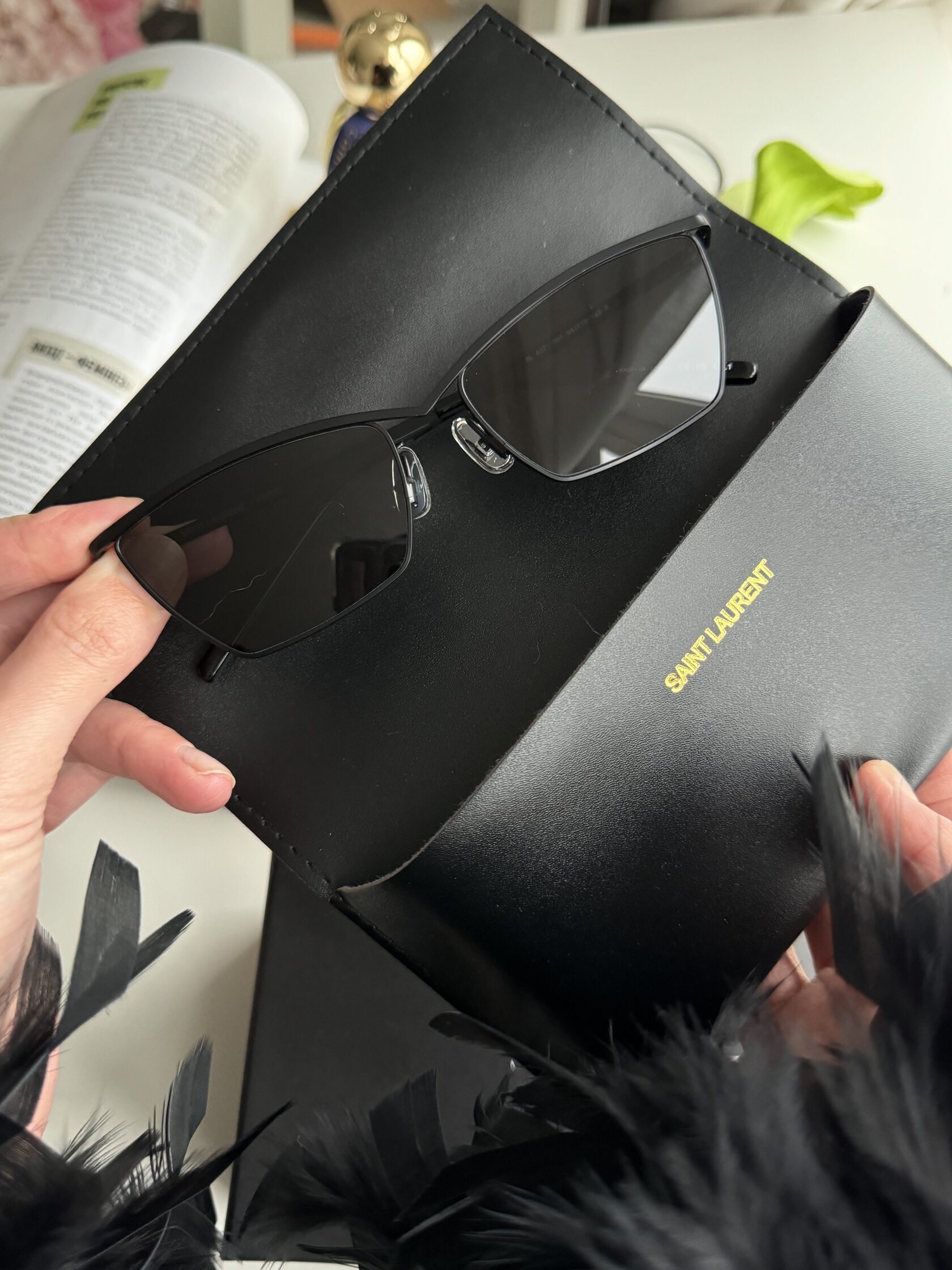 Saint Laurent SL 637 001 Black/Black - 4