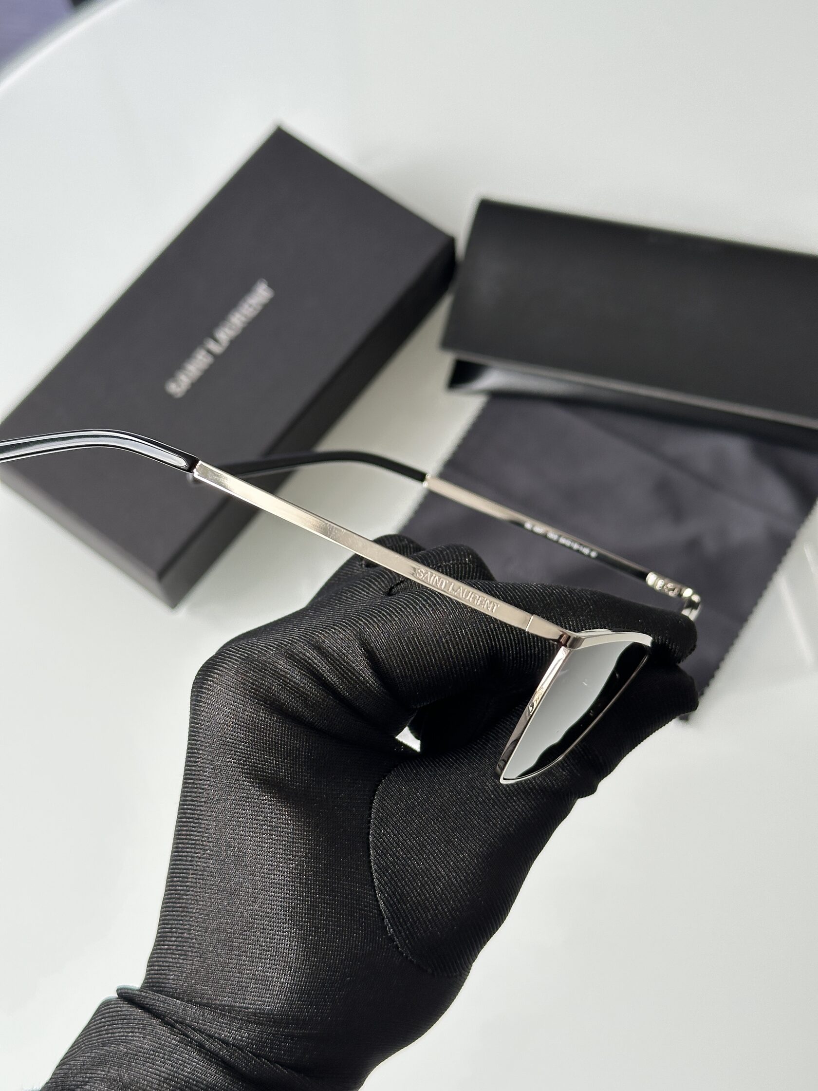 Saint Laurent SL 637 003 Black/Silver - 9
