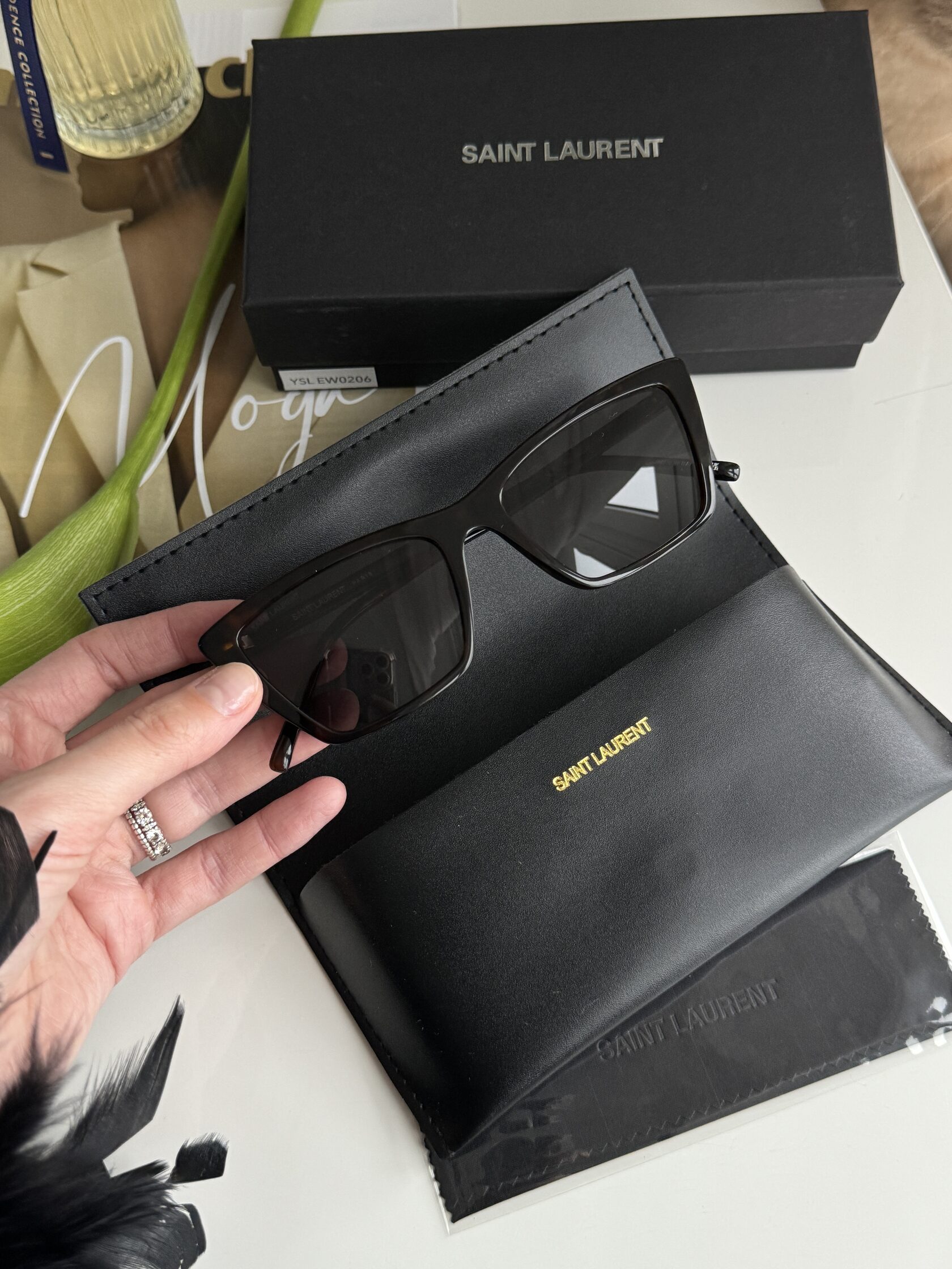 Saint Laurent SL 737 002 Brown/Black - 3