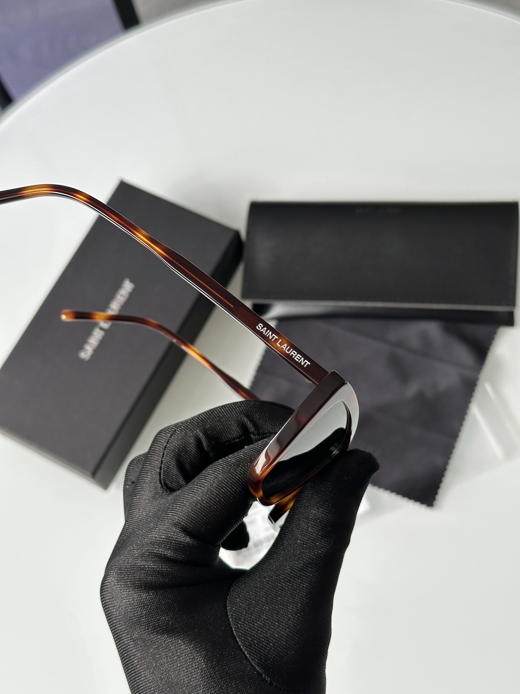 Saint Laurent SL 737 003 Leo/Green - 15