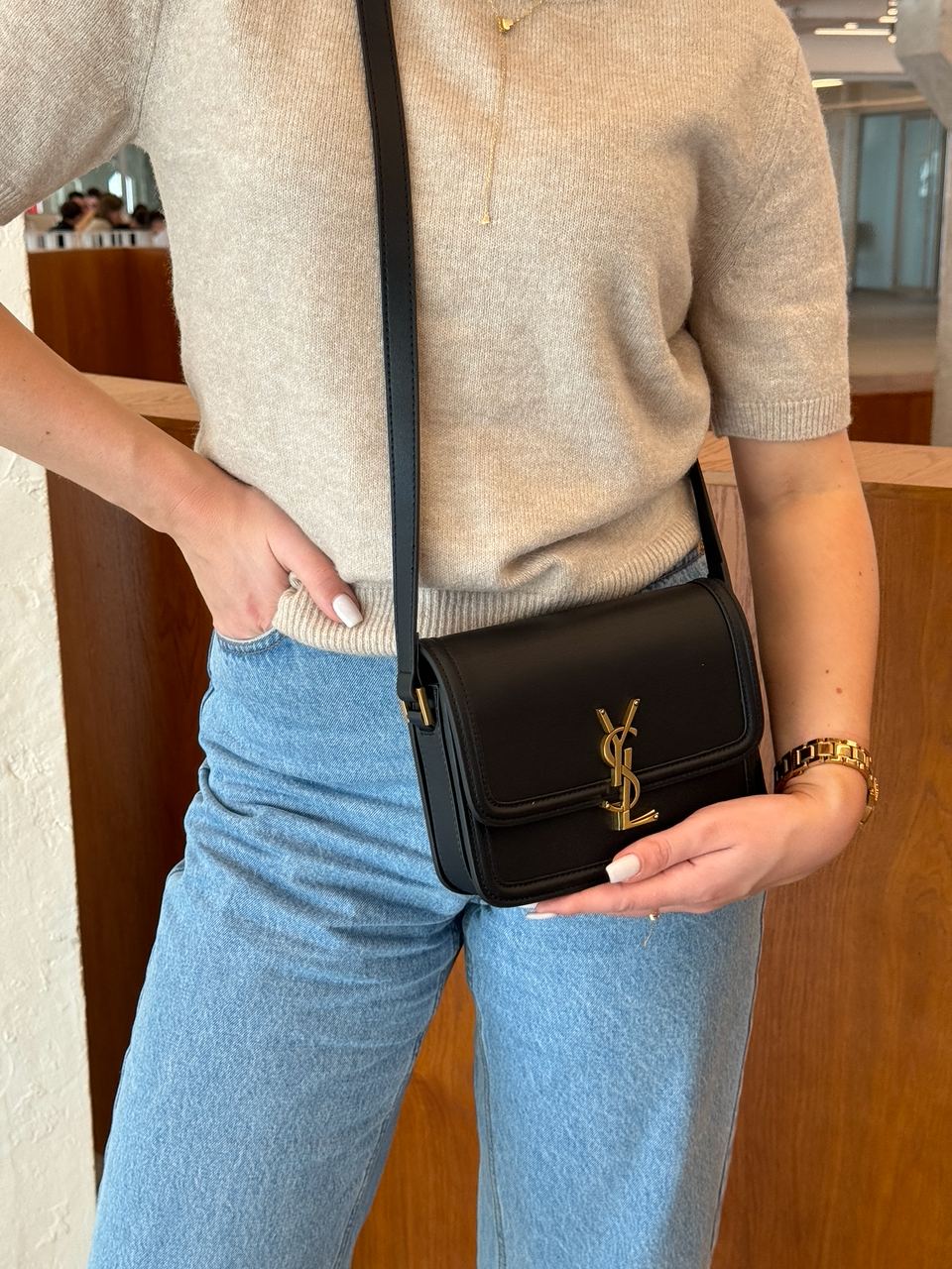 Saint Laurent Solferino Black/Gold - 19