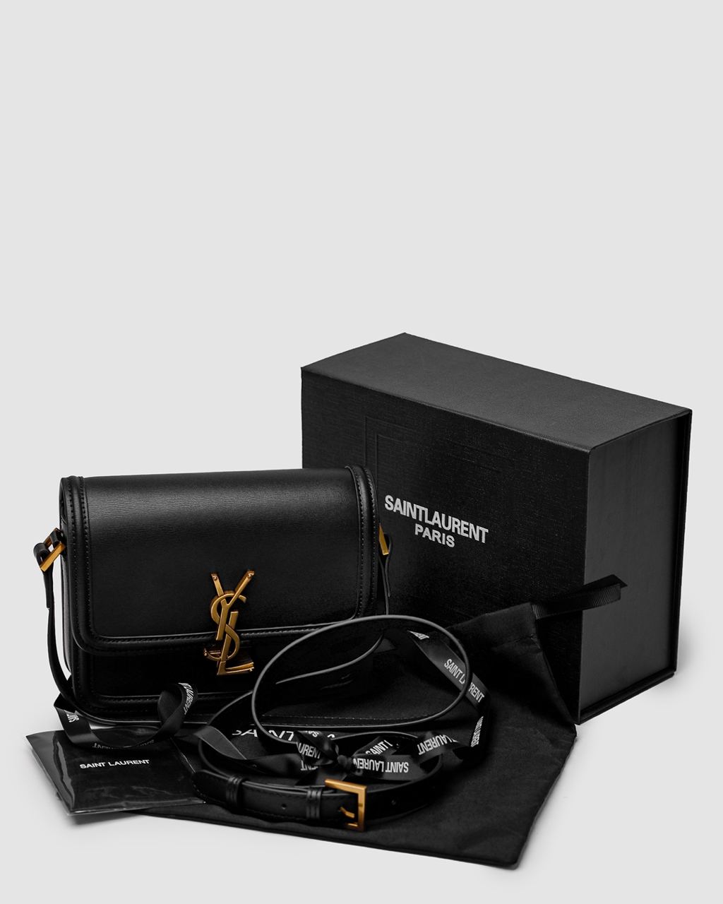 Saint Laurent Solferino Black/Gold - 4