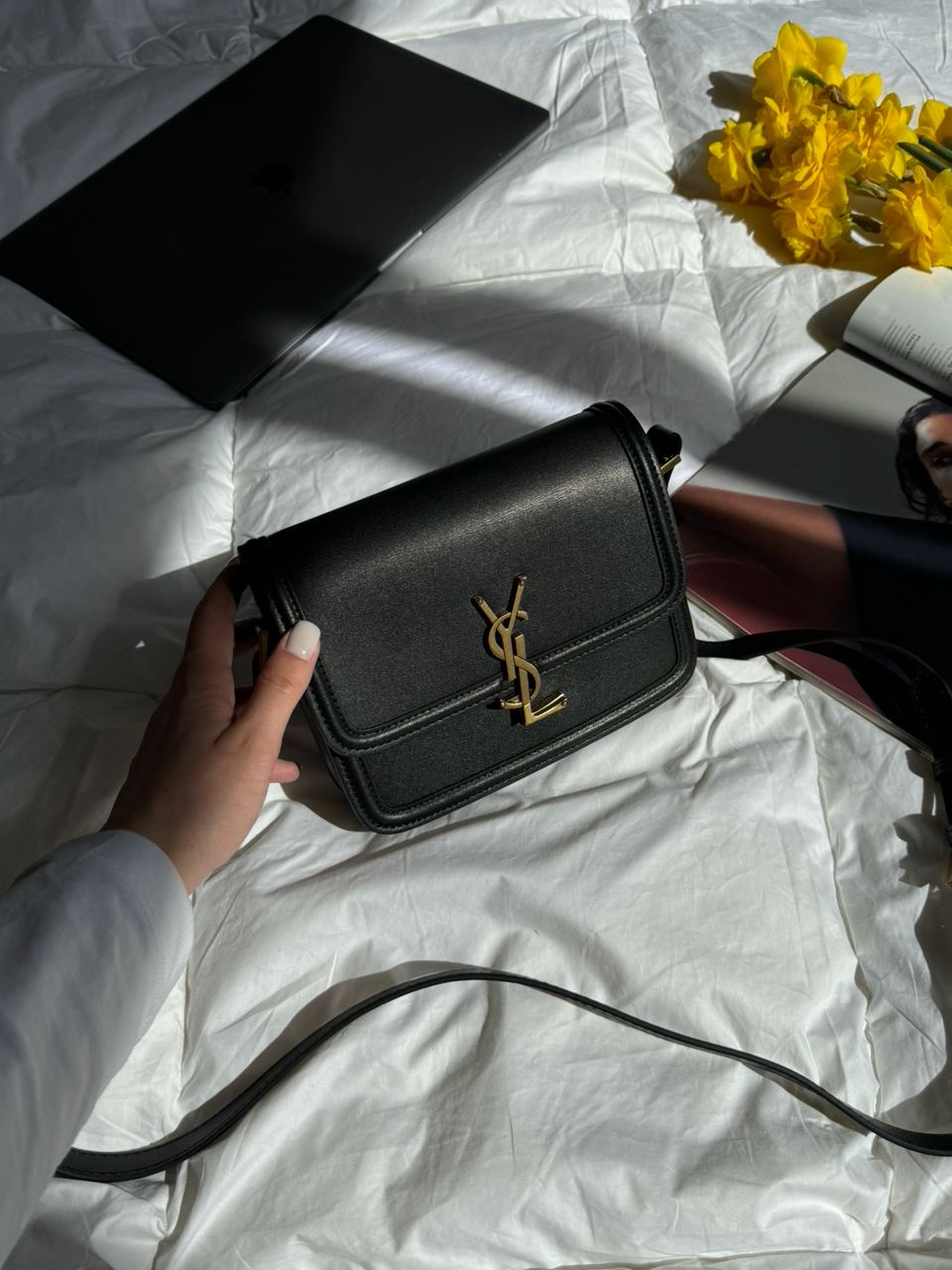 Saint Laurent Solferino Black/Gold - 5