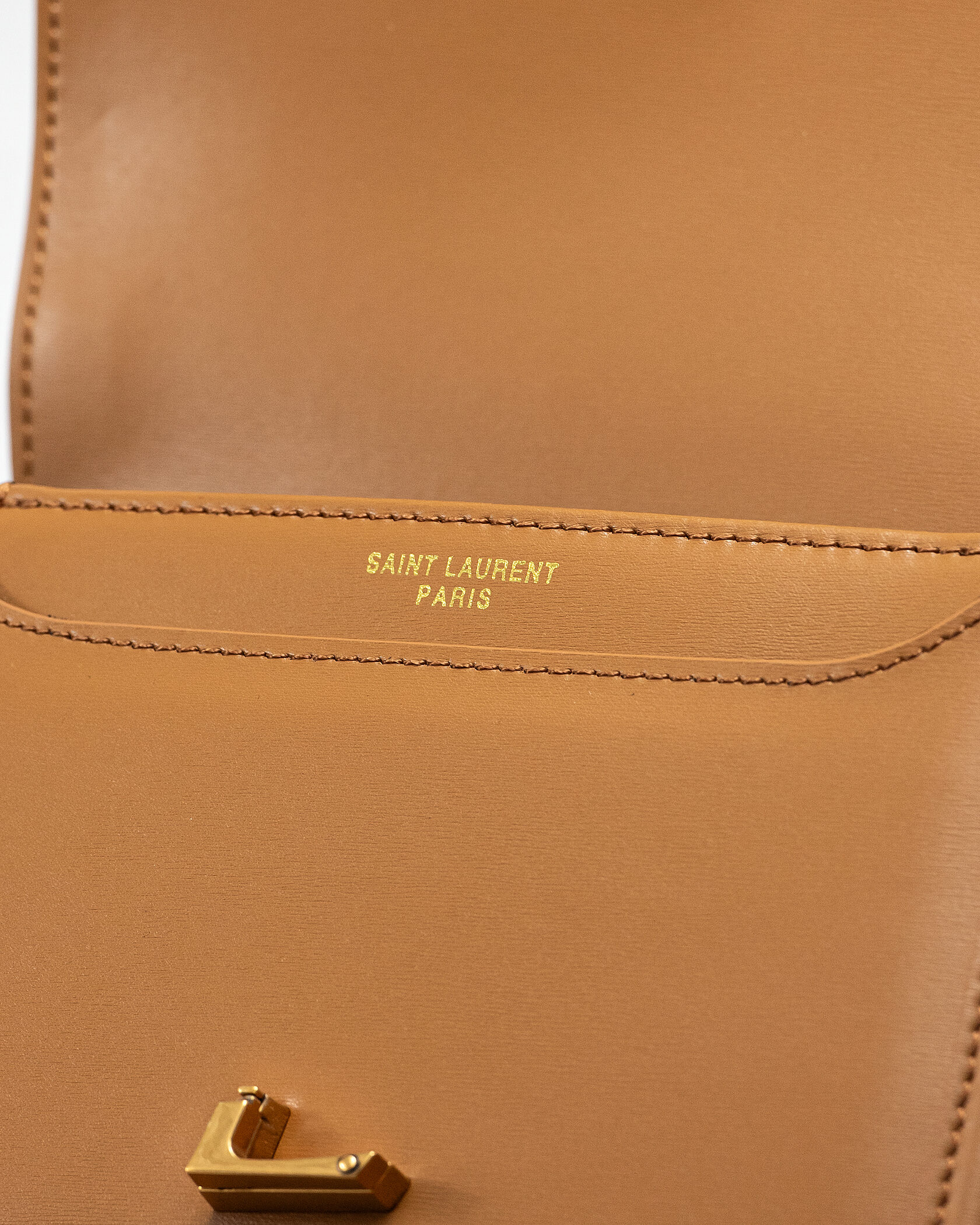 Saint Laurent Solferino Brown/Gold - 15