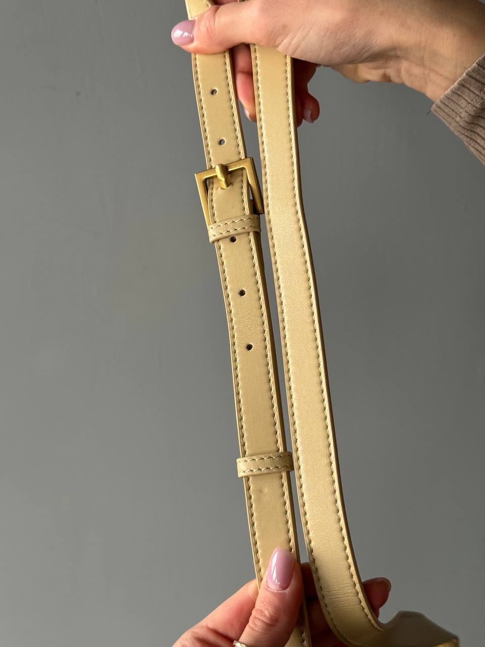 Saint Laurent Solferino Small Beige - 10