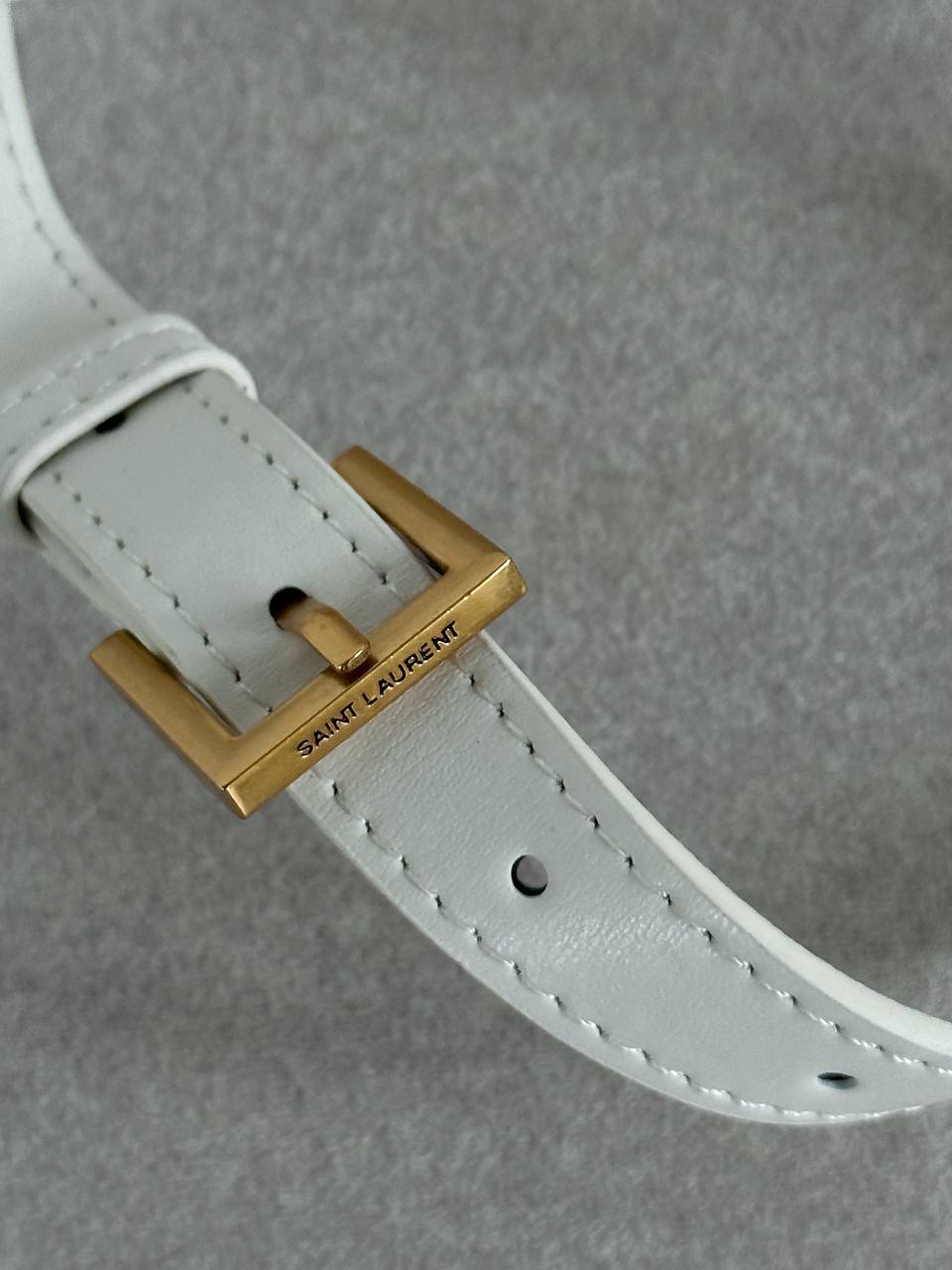 Saint Laurent Solferino Small White - 7