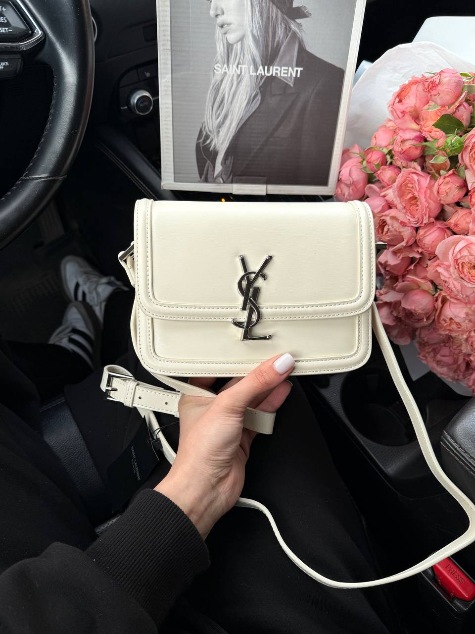 Saint Laurent Solferino White/Silver - 3
