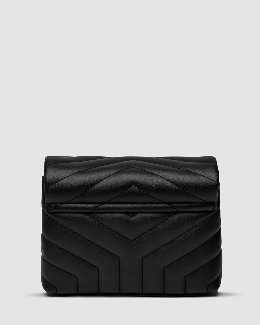Saint Laurent Toy LouLou In Quilted Leather Black/Silver - 13