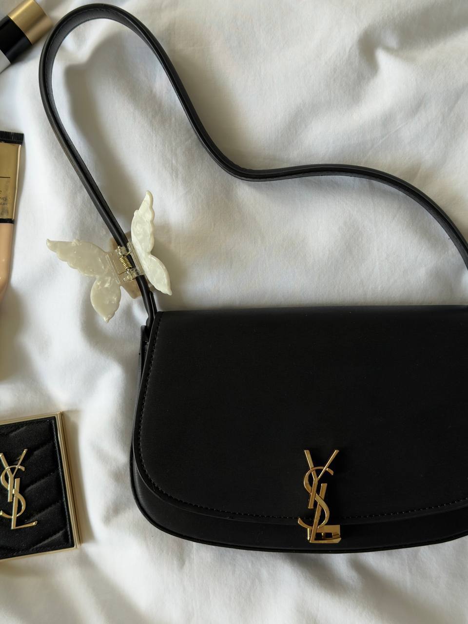 Saint Laurent Voltaire in Box Black/Gold - 5