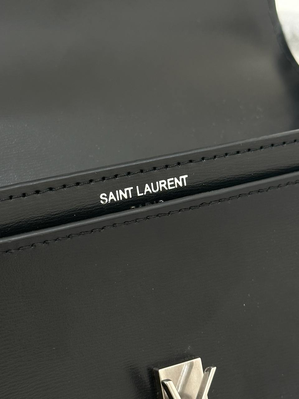 Saint Laurent Voltaire in Box Black/Silver - 10