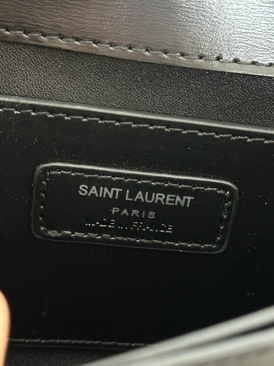Saint Laurent Voltaire in Box Black/Silver - 11