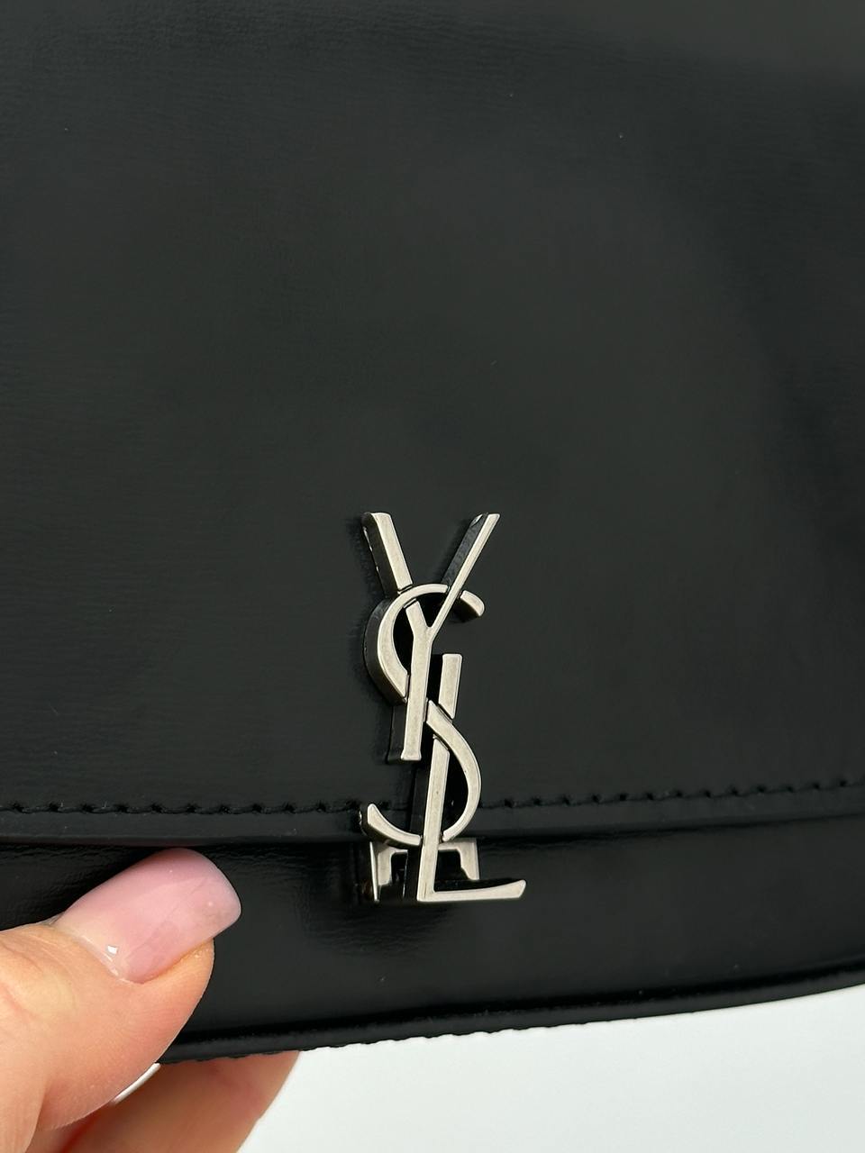 Saint Laurent Voltaire in Box Black/Silver - 4